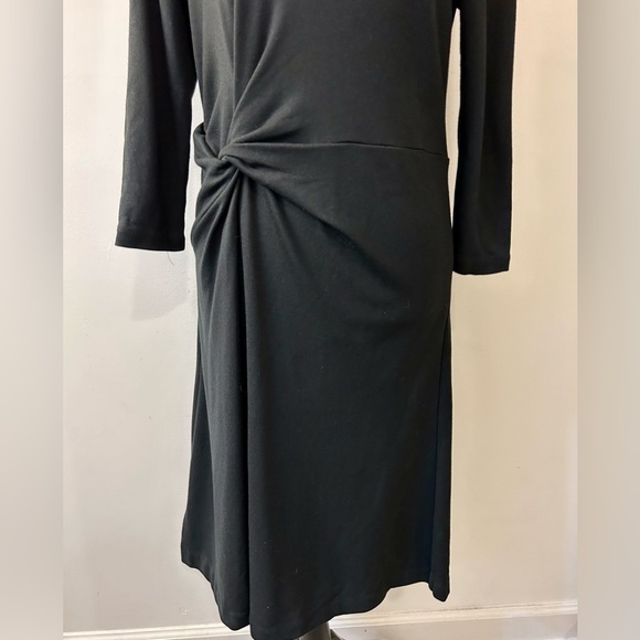 Ann Taylor Twist Front Midi Dress Size 8 - Picture 4 of 11